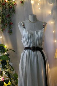 Stone Strap maxi dress