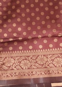 Brown 🤎 Banarasi Silk Saree....
