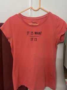 Coral Graphic T-Shirt