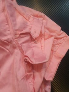 Unused Peach Color Shirt