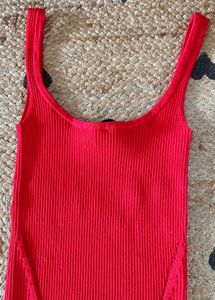 ZARA Red Bodycon  Dress