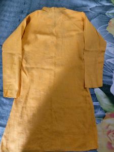 Yellow Kurta - Traditional Style