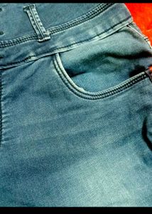 Blue Wash Denim Jeans