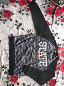 Camouflage Print Sweatshirt