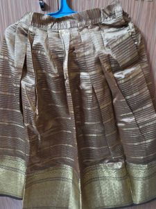 Silk Skirt Newly Stitched