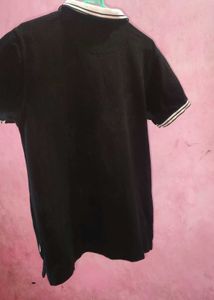 Black &#39;Being&#39; Polo Shirt
