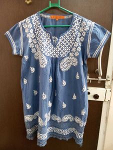 Kurti With Heavy ,beautifull  Embroidery