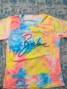 Cute Tie-dye Top🌈