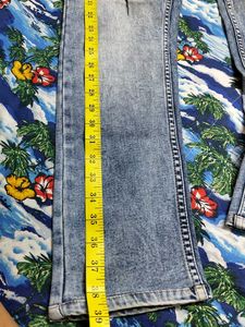 Acid Wash Denim Jeans