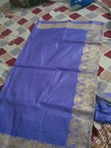 Elegant Purple Saree