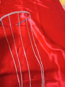 hair band with stone chain