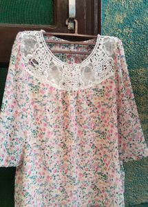 Floral Lace Top