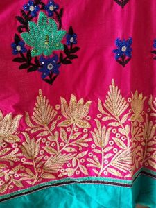 Embroidery Beautiful Cotton Straight Kurti 😍