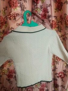 White Knit Sweater