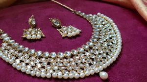 Kundan Necklace & Earring Set