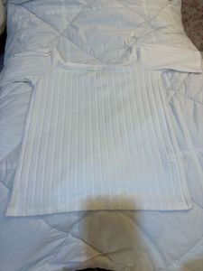 White Ribbed Tee