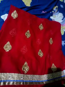 Women Red Saree ❣️