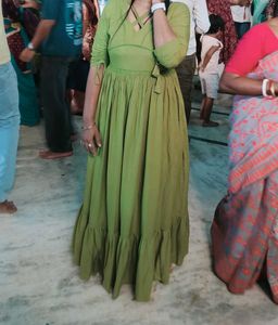 Olive Green Maxi Dress