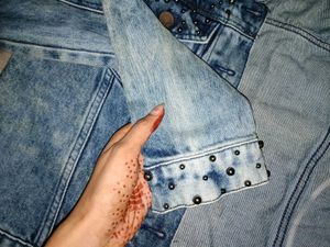 Studded Denim Jacket