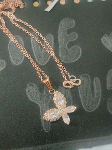 Butterfly Pendant Necklace