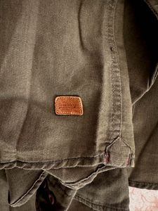 Olive Green Casual Shirt