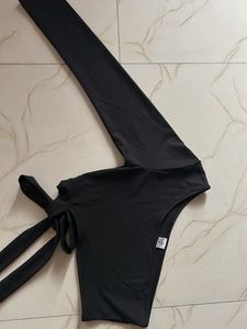 One Shoulder Classy Black Top