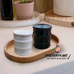 Barrel Salt & Pepper Shakers