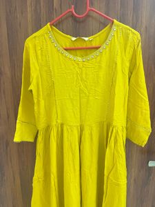 Mustard Dress