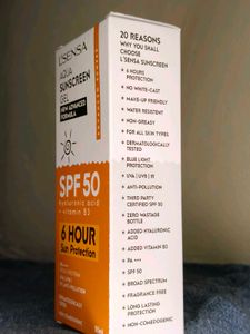 Lsensa New Sunscreen With SPF 50 PA+++