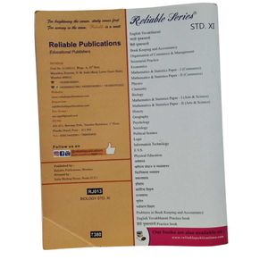 Biology Class 11th Reliable Series.