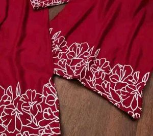 Elegant Maroon Kurta Set