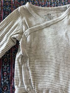 H&amp;M Striped Baby Bodysuit