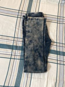 Distressed Bootcut Jeans