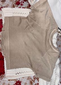 Graphic Cropped T-shirt