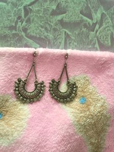Silver/Oxidised Earrings,