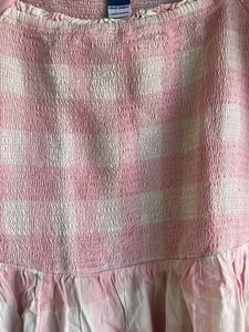 Pink Gingham Sundress