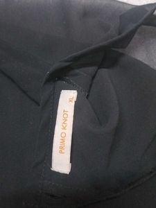Black Sheer Blouse