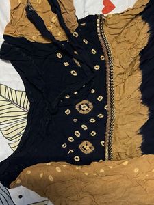 Vintage Bandhani Dress