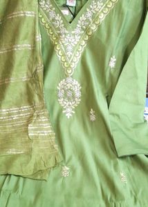 Elegant Green Kurta Set