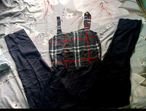 Plaid Jumpsuit