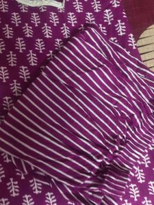 Two piece suit cotton fabric