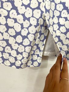 Chalet Blanc Floral Lavender Skirt