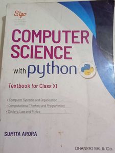 Computer Science with Python Class XI