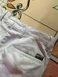 White Straight Leg Pants