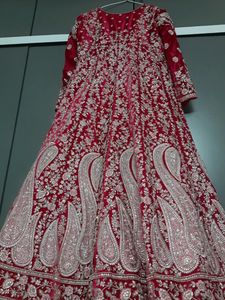 Bridal Wedding Velvet Gown
