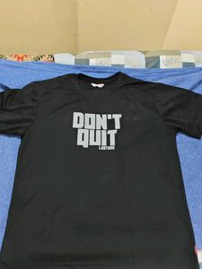 Black Graphic Print T-Shirt