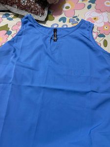 Trendy Blue Top, Bust- 34/32