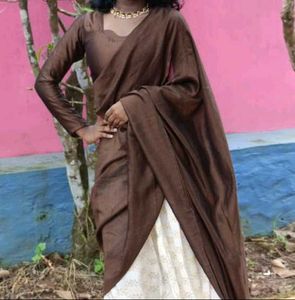 A half saree set
