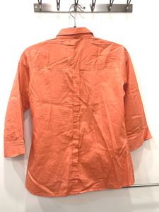 Coral Collared Shirt Women