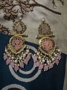 Elegant Pink Earrings